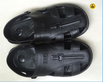 Taille blanche bleue noire 36# - 46# de trous de Toe Protected 6 de sandale de SPU de chaussures de sécurité d'EPA ESD
