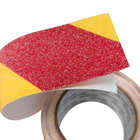 Le double jaune rouge colore l'escalier de PVC de 50MMx5M la bande qu'antidérapante a givré la sécurité glissent non