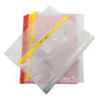 Sac statique protégé de la poussière de document du sac A4 A3 ESD de dossier de trou du Cleanroom 11 anti avec rose ou jaune