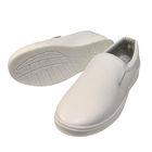 Chaussures de travail antistatiques blanches de salle blanche avec semelle conductive en PU