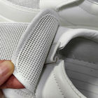 Laboratoire chaussures anti-statiques de sécurité de la semelle en PU en maille blanche
