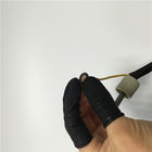 Surface douce d'anti de gants de latex protecteur statique confortable noir de doigt