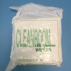 Le Cleanroom 100% de polyester essuie la PORTÉE élevée de RoHS de résistance à l'abrasion approuvent
