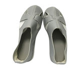 Chaussures fabriquées à la main exquises Grey Butterfly Style For Cleanroom blanc d'ESD de style japonais