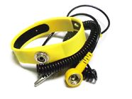 L'anti bobine statique de bracelet de silicium attachent le jaune bleu rose de pourpre de la longueur 2.4m du diamètre 2.5mm
