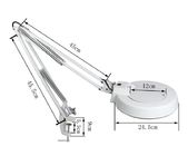 Lampe de agrandissement SMD économiseur d'énergie de bras d'oscillation de 5 pouces magnifiant la lumière de travail de LED