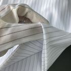 La rayure de 10MM a tricoté l'anti tissu statique de gants d'ESD de Cleanroom de tissu de polyester