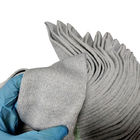 textile tissé de carbone de Spandex de polyester de largeur de 7cm pour le Cleanroom de la classe 10000