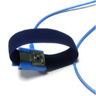 Bracelet statique d'ESD de tissu conducteur anti pour le Cleanroom