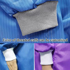 Veste supérieure du cou 5mm de rayure d'ESD douille statique sûre ronde d'habillement d'anti longue