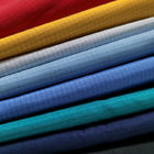 coton lavable protégé de la poussière bleu du polyester 33% du tissu 65% d'ESD Antistaic de grille de 4mm