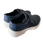 Chaussures de sécurité uniques d'ESD glissement magique bleu de bande d'anti pour la protection d'usines