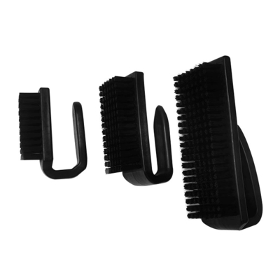 Le nylon se raidit la carte PCB que l'anti outil de nettoyage statique U de brosse d'ESD dactylographient le plastique noir