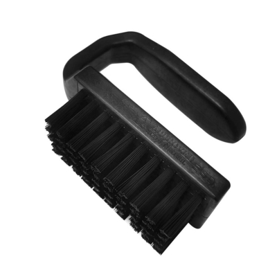 Le nylon se raidit la carte PCB que l'anti outil de nettoyage statique U de brosse d'ESD dactylographient le plastique noir