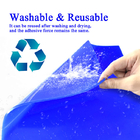 Silicium lavable réutilisable bleu Mat For Clean Rooms collant d'ESD 3mm 5mm