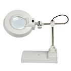 outils sûrs de agrandissement de bureau d'ESD de lampe de la loupe LED de 3x 5x 8x