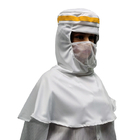 Bonnet châle tricoté en microfibre pour salle blanche sans poussière