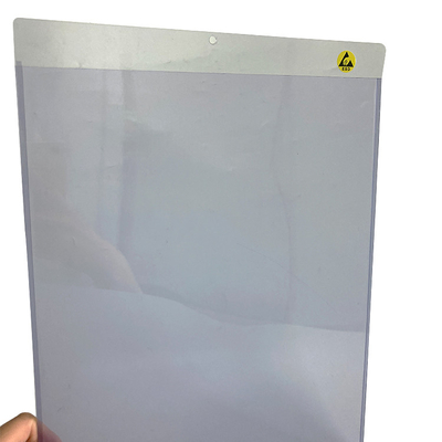 Le PVC imperméabilisent le support de document d'ESD antistatique pour le Cleanroom