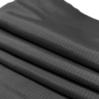 Fibre noire de carbone du coton 2% du polyester 33% du tissu 65% de comité technique d'ESD de plaine de grille de 5MM