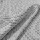 Tissu tricoté léger avec la fibre argentée conductrice du polyester 3% de 97%