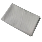 Le gris 10mm barrent la fibre de carbone du polyester 1% du tissu de coton de polyester d'ESD de poids lourd 65%