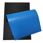 PVC Mat For Workshop Flooring d'ESD bleu ignifuge Mat Antistatic