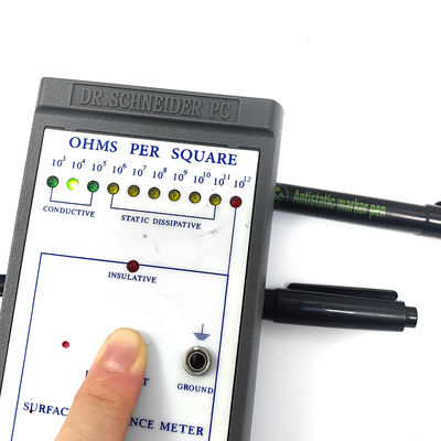 Anti double stylo de marqueur fini statique 0.5mm - 1.5mm pour le bureau du laboratoire EPA de Cleanroom