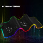 Tapis de souris imperméable de remplissage sans fil XXL 800*300*4mm de RVB de tapis de souris coloré de jeu