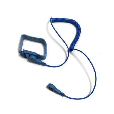 1.8M ESD PVC antistatique à double tête avec boucle de poignet pour l'usage dans les ateliers
