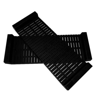 Réservoir de stockage de composants de salle blanche, support de stockage antistatique, plateau en plastique ESD conducteur