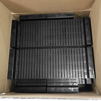 Réservoir de stockage de composants de salle blanche, support de stockage antistatique, plateau en plastique ESD conducteur