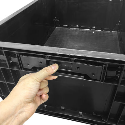 Composants électroniques pliables Boîte de conteneurs Boîte antistatique Boîte à soupapes Boîte de stockage en plastique PCB