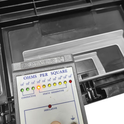 Composants électroniques pliables Boîte de conteneurs Boîte antistatique Boîte à soupapes Boîte de stockage en plastique PCB