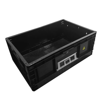 Composants électroniques pliables Boîte de conteneurs Boîte antistatique Boîte à soupapes Boîte de stockage en plastique PCB