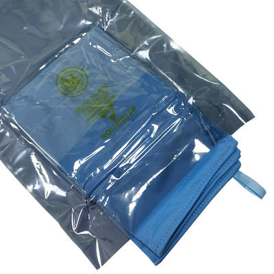Résistant à l'absorption à haute teneur en fibres, recyclable, lavable, sans lingots, épurateur de salle blanche, chiffon en microfibre, chiffon de salle blanche, chiffon ESD pour laboratoire