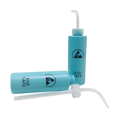 500 ml ESD bouteille de lavage antistatique en plastique type de pressage distributeur d'alcool distributeur de colle antistatique pour zone sûre ESD