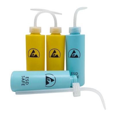 500 ml ESD bouteille de lavage antistatique en plastique type de pressage distributeur d'alcool distributeur de colle antistatique pour zone sûre ESD