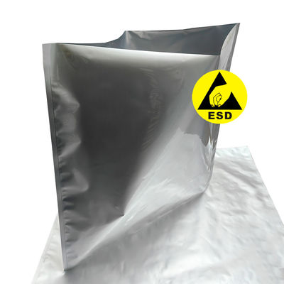 60*60cm ESD Sacs en papier d'aluminium à bouche plate, étanches à la chaleur, étanches à l'eau, antistatiques, emballage