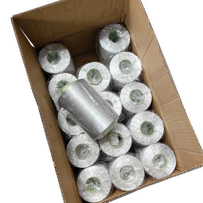 150D/2 fil de couture conducteur gris pour les vêtements antistatiques en fabrication de polyester fil de fibre de carbone longue fibre conductrice