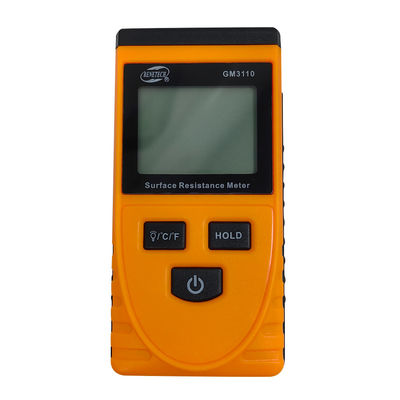 GM3110 Testeur de résistance de surface Testeur de résistance d'isolation portable de haute précision Détecteur électrostatique