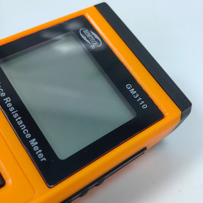 GM3110 Testeur de résistance de surface Testeur de résistance d'isolation portable de haute précision Détecteur électrostatique