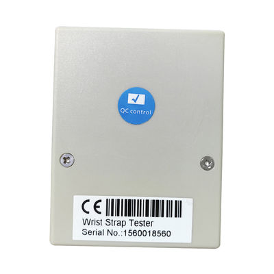 Testeur de sangle de poignet HZR-171 jaune Testeur électrostatique portable pour les sangles de poignet Testeur dans les usines d'électronique