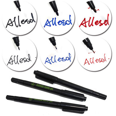 Encrier couleur Appareils de bureau et papeterie stylo de marquage de salle blanche stylo de marquage antistatique ESD rechargeable