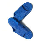 Type croisé couleur de pantoufle d'ESD de matériel de SPU de chaussures de sécurité d'ESD bleue pour le Cleanroom