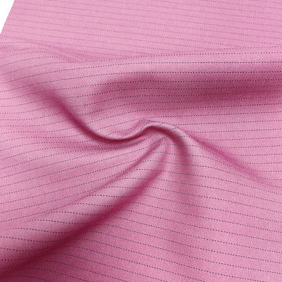 Tissu ESD à bande rose de 5 mm 1/2 Tissu conducteur TR antistatique pour vêtements de laboratoire