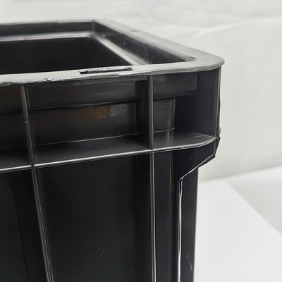 Boîte de roulement anti-statique Esd Grande boîte en plastique moulé par injection de pièces automobiles noires