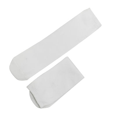 Des chaussettes antibactériennes de haute qualité, sans poussière blanche, en coton, absorbant la sueur, des chaussettes de salle blanche
