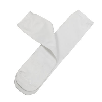 Des chaussettes antibactériennes de haute qualité, sans poussière blanche, en coton, absorbant la sueur, des chaussettes de salle blanche