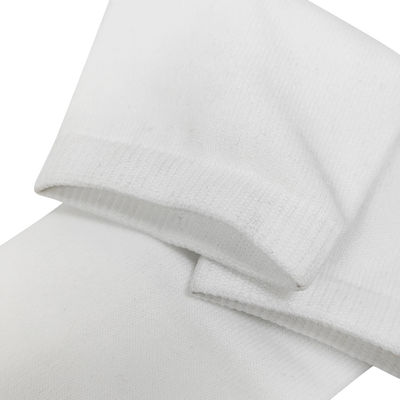Des chaussettes antibactériennes de haute qualité, sans poussière blanche, en coton, absorbant la sueur, des chaussettes de salle blanche