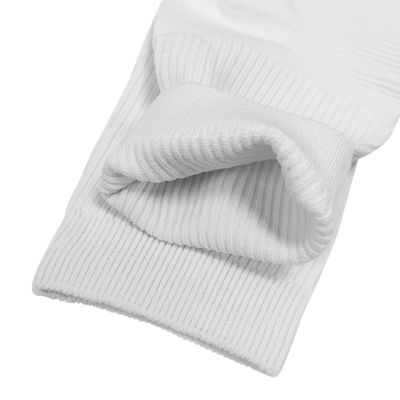 Des chaussettes antibactériennes de haute qualité, sans poussière blanche, en coton, absorbant la sueur, des chaussettes de salle blanche, avec fermeture élastique